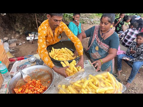 Bateta bhugala / #indianstreetfood