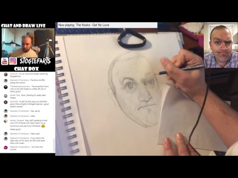 Chat and Draw LIVE #1 - "Will" - Facial Layout