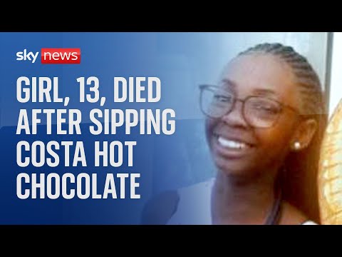 Girl, 13, died after sipping Costa hot chocolate due to 'failure to follow allergy processes'