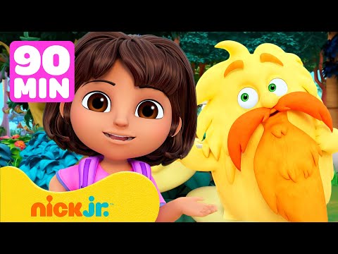 Dora | Hilf Dora - 90 Minuten lang! mit Grumpy dem alten Troll | Nick Jr. Deutschland
