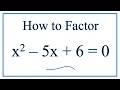 Factoring Quadratic Expressions and Products
