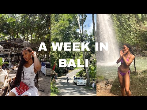BALI TRAVEL VLOG | A WEEK IN PARADISE 🌴☀️