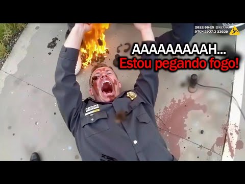 Policiais que foram ATACADOS por Armas Mortais