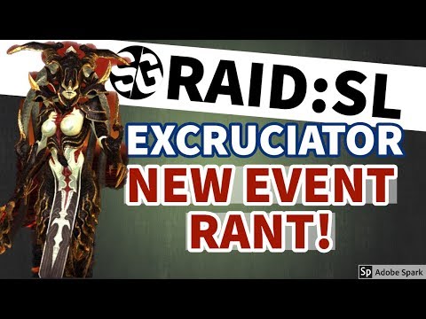 [RAID SHADOW LEGENDS] NEW EVENT RANT & EXCRUCIATOR (NEW CHAMP)