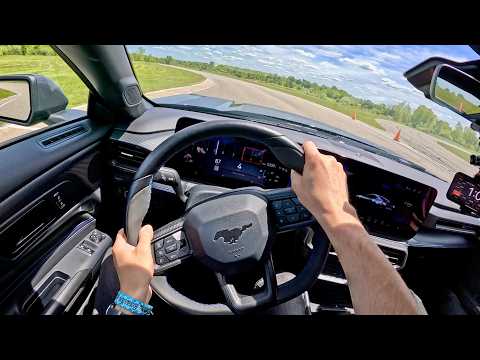 2024 Ford Mustang Dark Horse (Tremec Manual) - POV Track Test!