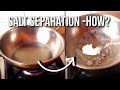 Evaporation and Salt Solutions