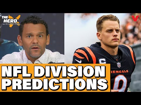 NFL division winner PREDICTIONS & QB rankings REACTION | THE HERD