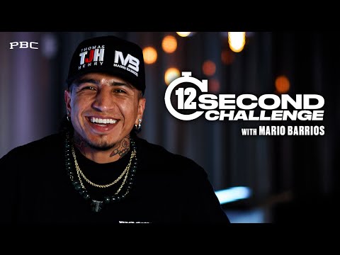 Mario Barrios Takes the 12 SECOND CHALLENGE
