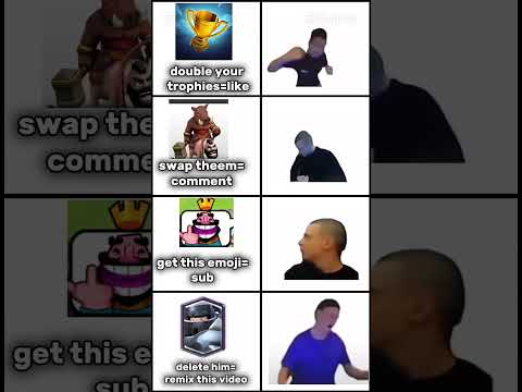 what will you choose? #clashroyale #meme