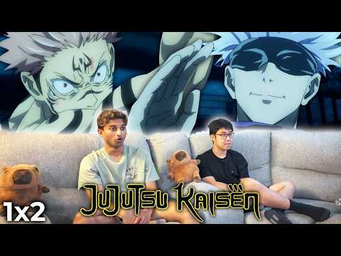 Gojo is GOATED!🔥This anime is so sick | Jujutsu Kaisen 1x2 Reaction