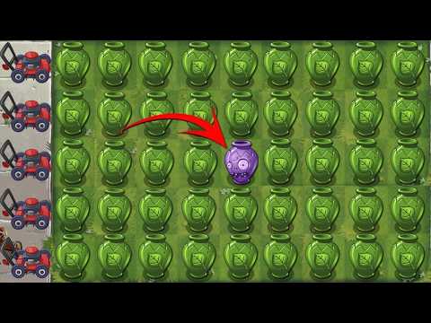 Pvz 2 Vasebreaker Challenge - 15 PEA Plants VS 30 Gargantuar Zombies - Who Will Win?