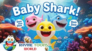 Baby Shark Dance | Doo Doo Doo Doo | Nursery Rhymes | Rhyme Toons World