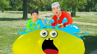 Jason dan Alex Bermain Seru di Luar Rumah! 🏃‍♂️ Permainan Anak Outdoor yang Menyenangkan