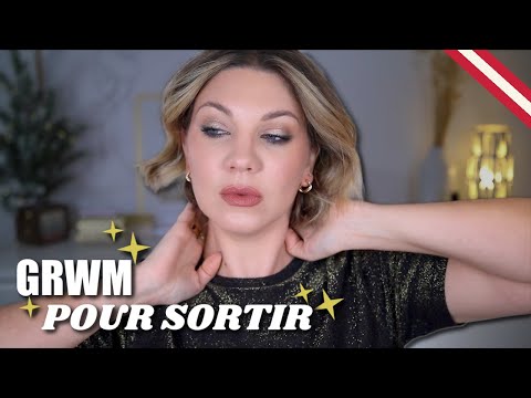 ✨GRWM : MON LOOK FACILE POUR SORTIR, POUR UNE SOIRÉE, UN RESTO, OU LES FÊTES DE FIN D’ANNÉE ✨