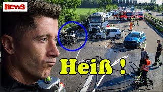 Der ehemalige Bayern-München-Spieler Lewandowski erleidet in Spanien einen tragischen Unfall.