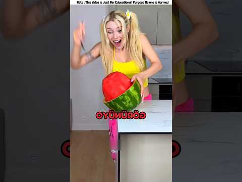 Oops! Not Just Watermelon Juice😱 #shorts #funny