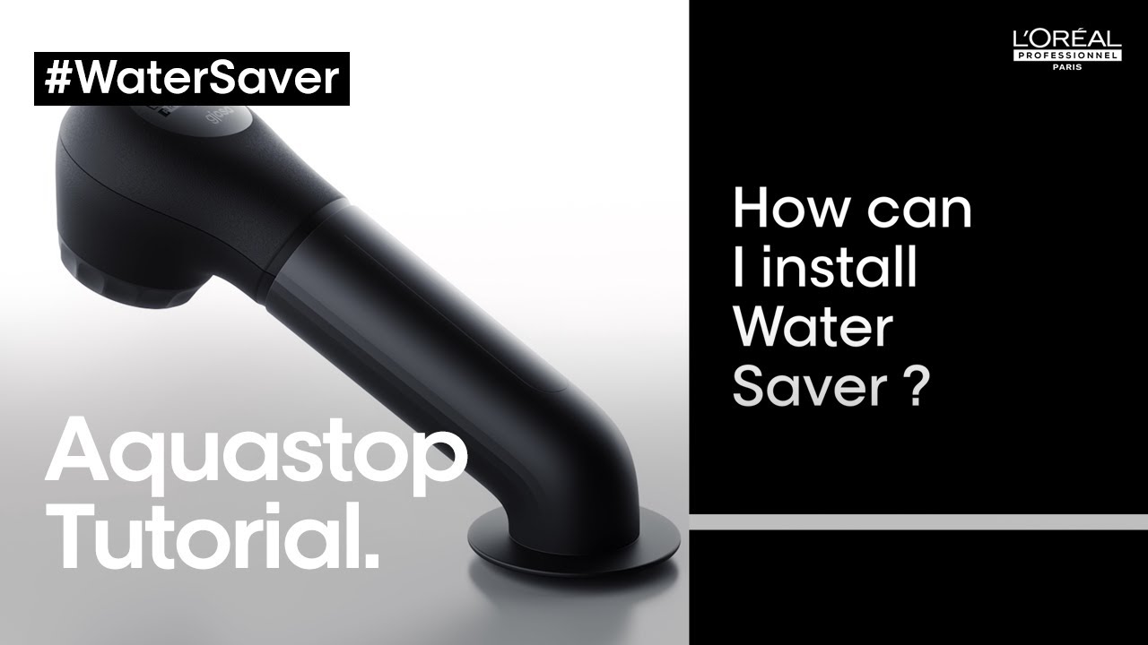 Video explaining how to use the water saver