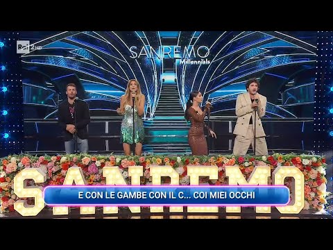 Tutti cantano Sanremo, la performance dei Millenials - Boomerissima 07/11/2023