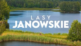 Lasy Janowskie - najlepsze leśne trasy na rower w Polsce 🚴‍♂️💨 Duże zaskoczenie!