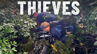 My motorcycle TRASHED & STOLEN in Wales 🏴󠁧󠁢󠁷󠁬󠁳󠁿 and this is how they did it.