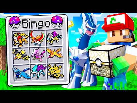 Catch A POKEMON BINGO To Get A GOD LUCKY BLOCK