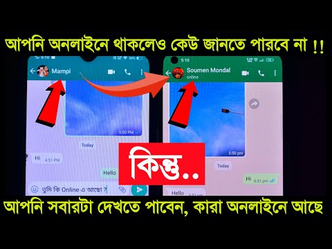 New Update | How to Hide WhatsApp Online While Chatting, online hide How to Hide online on whatsapp