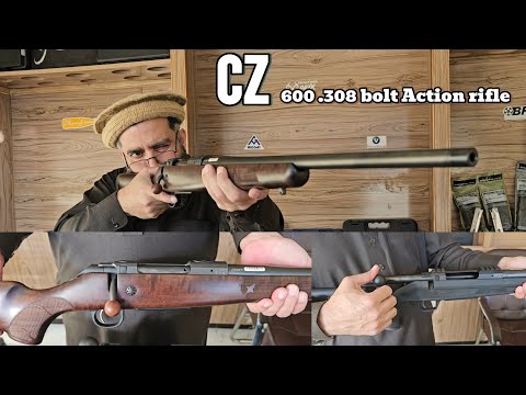 CZ 600 caliber .308 Win bolt action rifle Review. #cz600 #boltactionrifle #308win