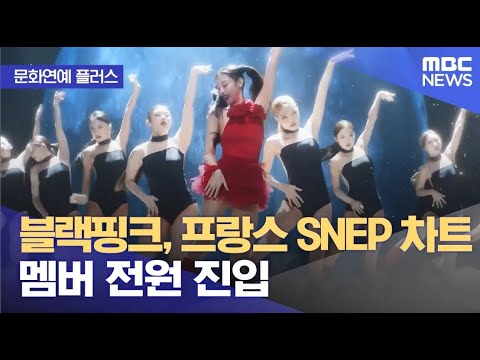 [문화연예 플러스] 블랙핑크, 프랑스 SNEP 차트 멤버 전원 진입(2023.10.27/뉴스투데이/MBC)