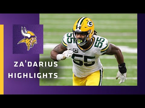 Za'Darius Smith Game Highlights | Minnesota Vikings video clip