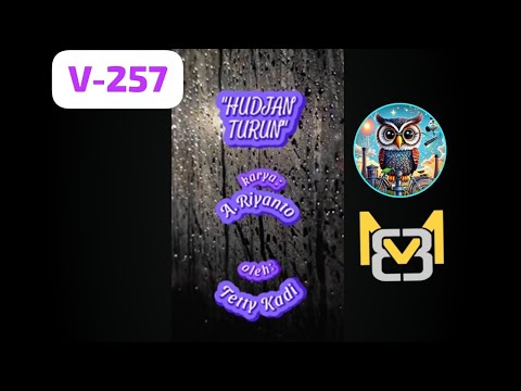 Lagu sedih berjudul "Hujan Turun", oleh: Tetty Kadi (V-257)