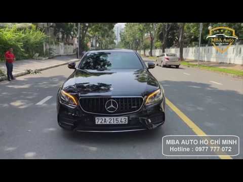 MBA Auto - Bán xe Mercedes E300 AMG đen 2017, trả trước 800 triệu nhận xe ngay