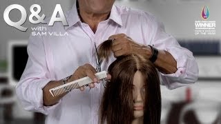 Easy Straight Haircut How To Cut Hair Straight Straight Cut For