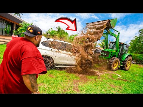 JOGUEI LAMA PODRE NO CARRO DO REI DO GADO