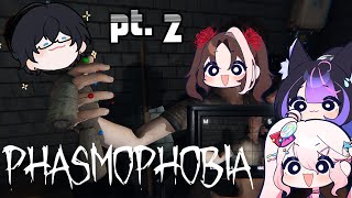 【Phasmophobia】 AAAA GHOSTS!!!! New update!!🥀⛓【Elyza.EVE | EVE.EXE】