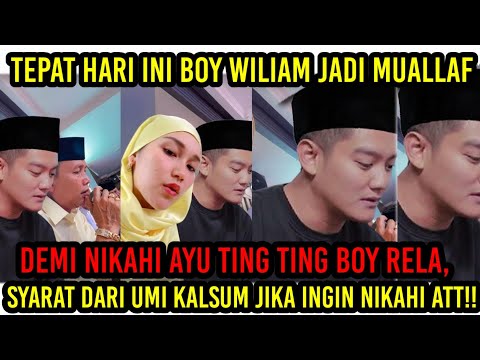 Tepat Hari Ini Boy Wiliam Jadi Muallaf Demi Nikahi Ayu Ting Ting, Syarat Dari Umi Kalsum!!