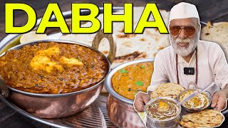 Amritsar One and Only REAL Punjabi Dhaba Food Thali | Street Food India