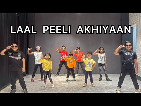 Laal Peeli Akhiyaan | Teri baaton Mei aisa Uljha Jiya | Kids Dance | Dancehood By Mehek