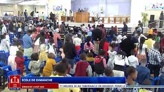 Dimanche 03 août  2025, ECOLE DE DIMANCHE