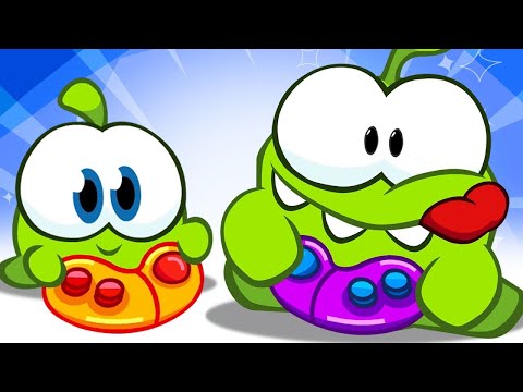 Om Nom Stories Hindi | Game on 🎮 New Neighbors | हिंदी कार्टून | Funny Cartoons For Kids