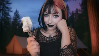 You Offered Marshmallows to the Lonely Alt Girl | ASMR Summer Camp roleplay