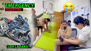 Accident ke baad Emergency me Ladakh Hospital Jana pada🥲🚨| Leh Ladakh 2025 | Day 05