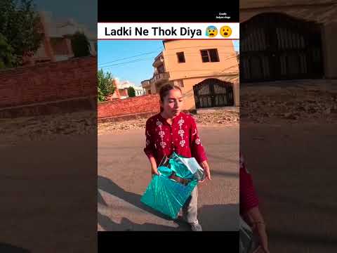 Cute Girl Ne Thok Diya 😰😩 |#motovlogger #chapririder #bikerider #viralshort #shorts #rider