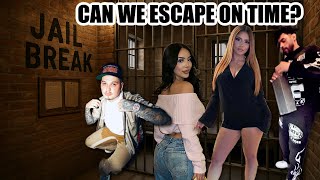 2 COUPLES, 1 ESCAPE ROOM...CAN WE ESCAPE ON TIME? *JAILBREAK EDITION*