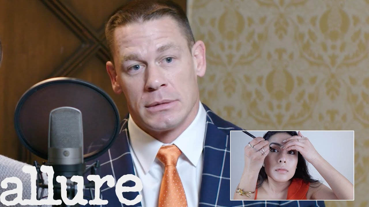John Cena Narrates a Makeup Tutorial With Ike Barinholtz Allure