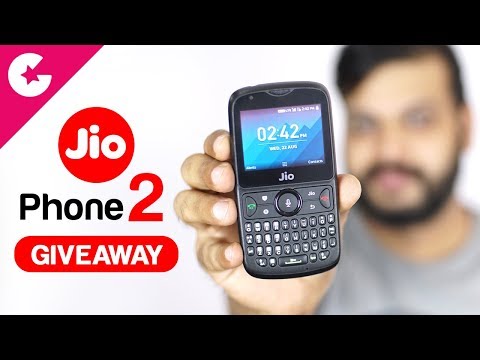 (ENGLISH) JioPhone 2 Unboxing & Hands on Review - GIVEAWAY!!!