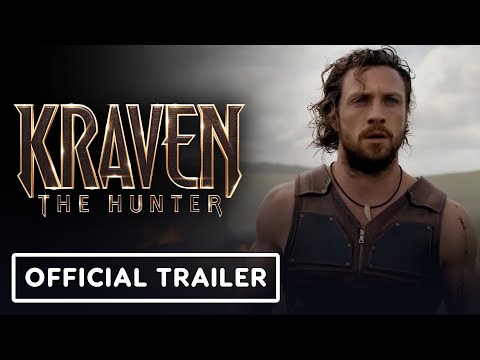 Kraven The Hunter - Official Red Band Trailer (2023) Aaron Taylor-Johnson, Russell Crowe