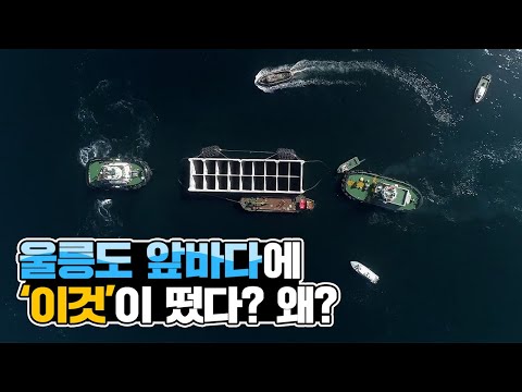 수심 30m 바다 위 활주로는 어떻게 만들어질까? | 울릉공항