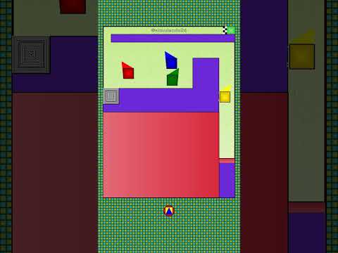 Epic Square Race: Only ONE Climbs to the Top! ๐ฆ๐ฅ๐จ๐ฉ #shorts