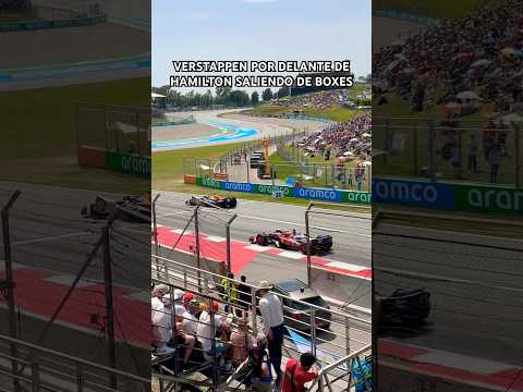 Buena parada de Red Bull. #f1 #spaingp #verstappen #hamilton #box #redbull #ferrari #formula1 #max