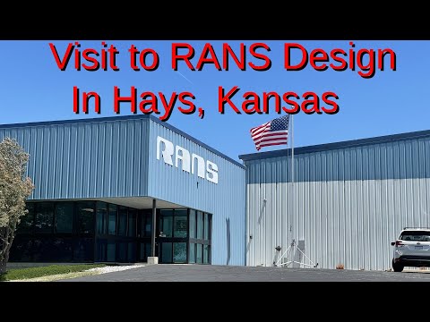 Visit to RANS Design in Hays, Kansas